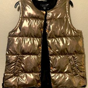 Calvin Klein reversible puffer vest